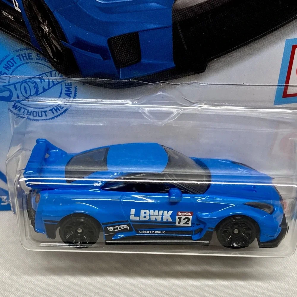 Hot Wheels cardboard card